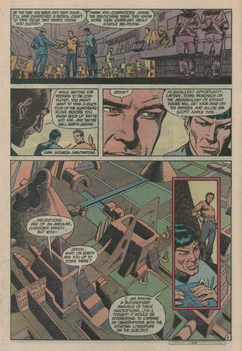 Read online Star Trek (1984) comic -  Issue #38 - 5