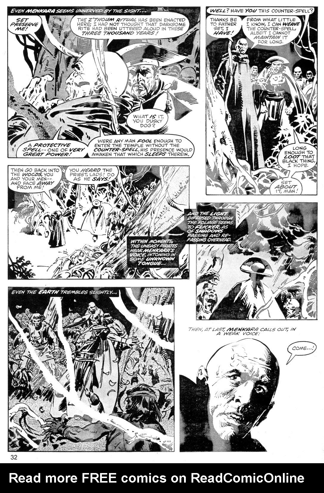 Read online The Savage Sword Of Conan comic -  Issue #40 - 32