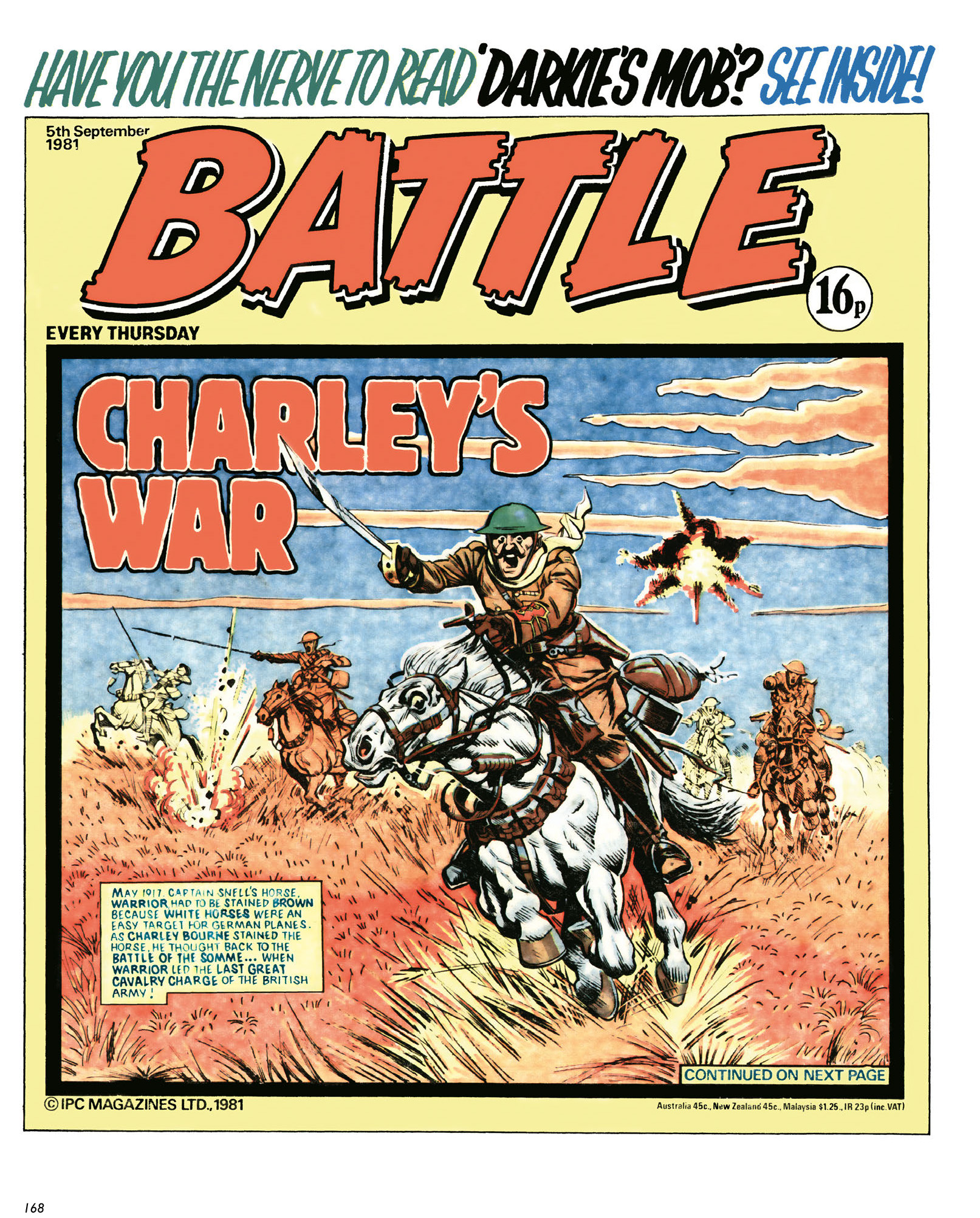 Read online Charley's War: The Definitive Collection comic -  Issue # TPB 2 - 168