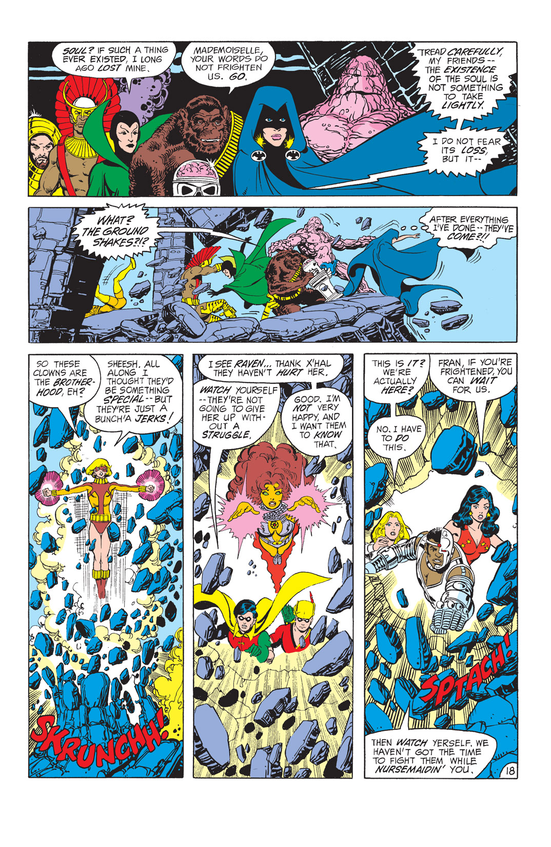 Read online The New Teen Titans (1980) comic -  Issue #31 - 19