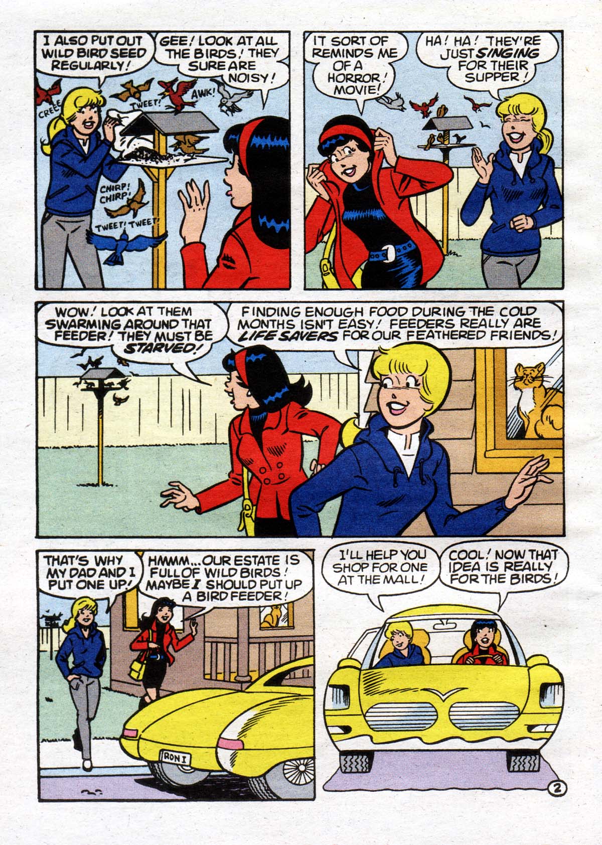 Read online Betty and Veronica Digest Magazine comic -  Issue #135 - 3