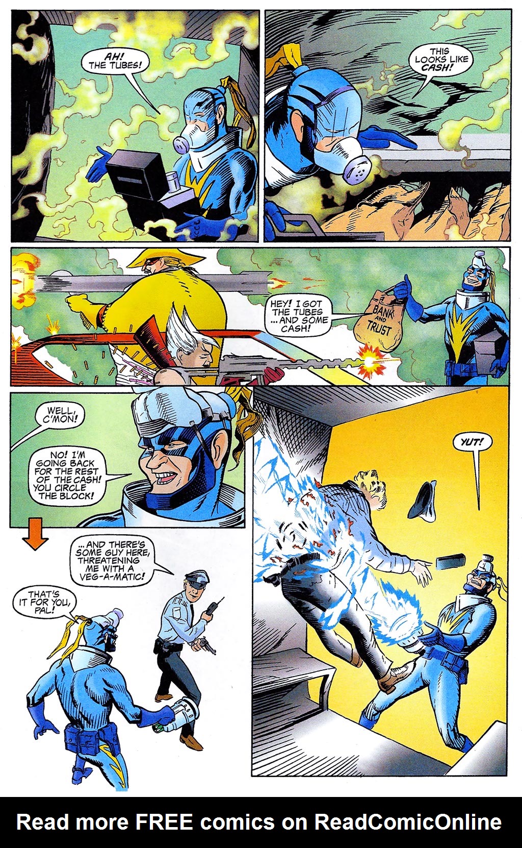 Read online Bob Burden's Original Mysterymen Comics comic -  Issue #4 - 13