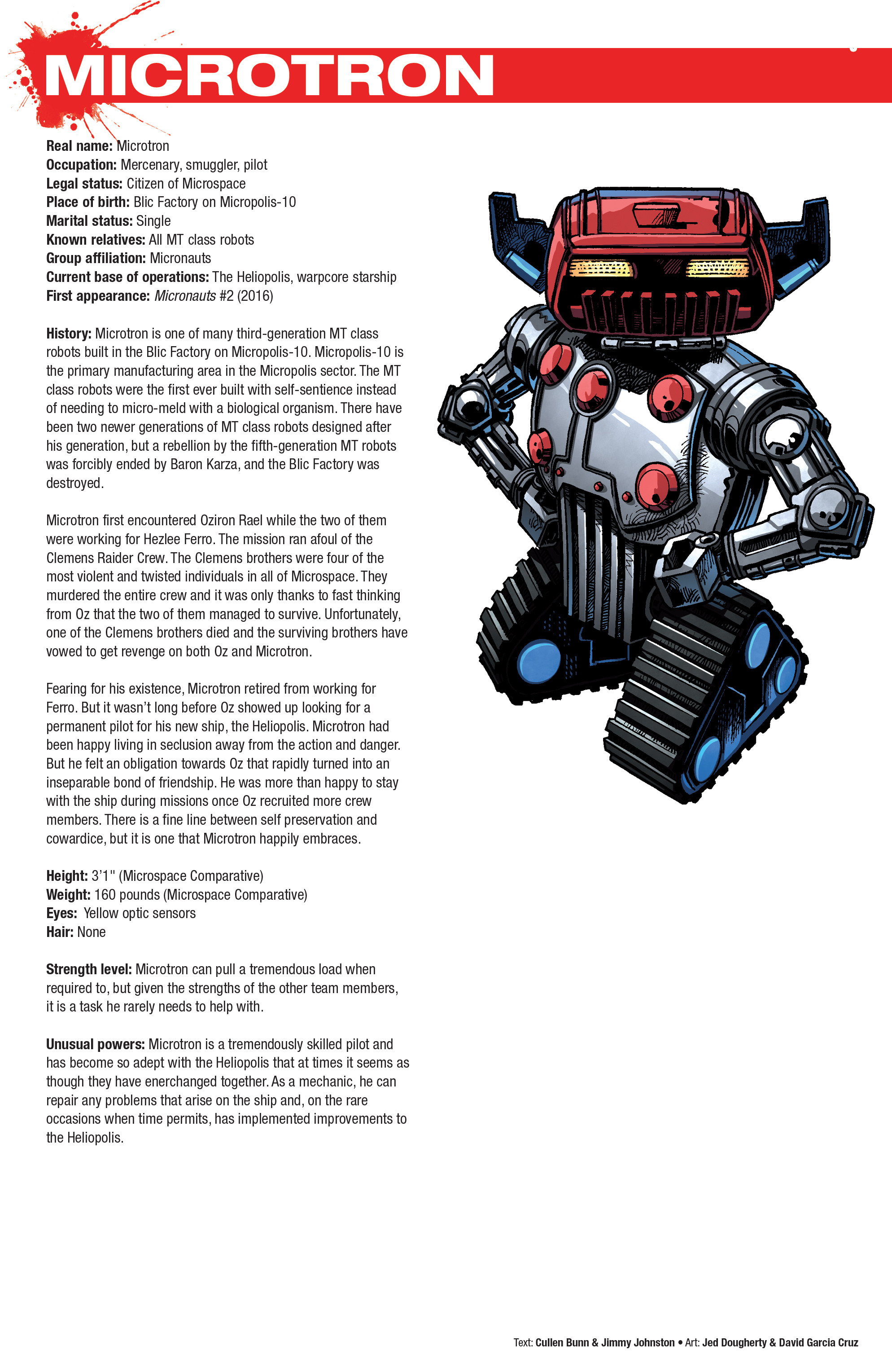 Read online Micronauts (2016) comic -  Issue # Annual 1 - 38