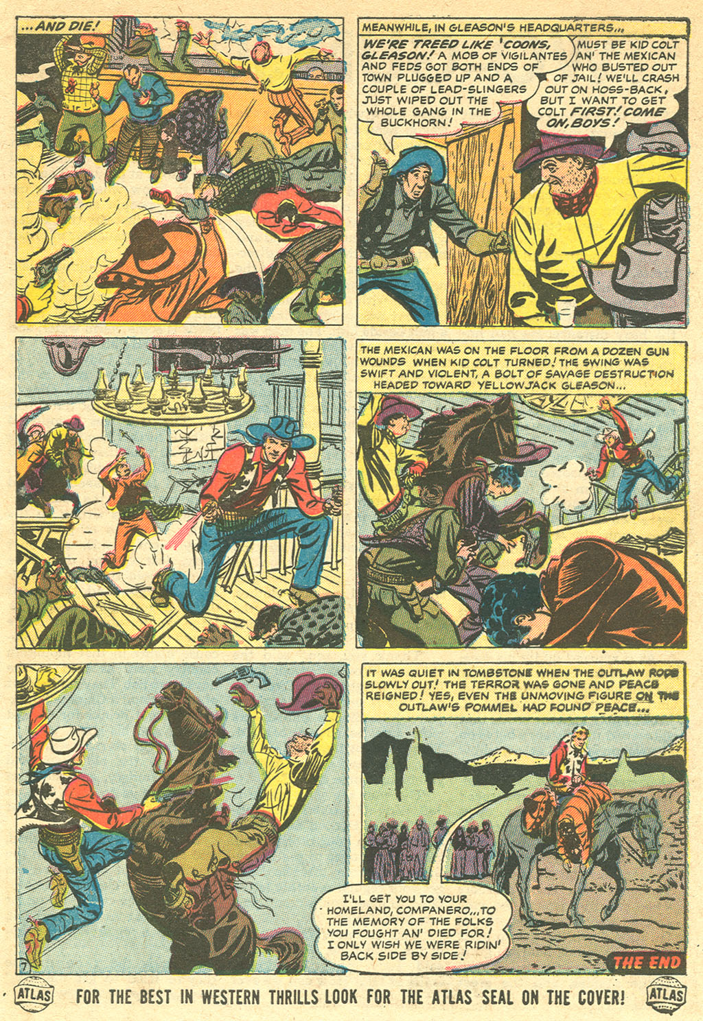 Read online Kid Colt Outlaw comic -  Issue #24 - 9