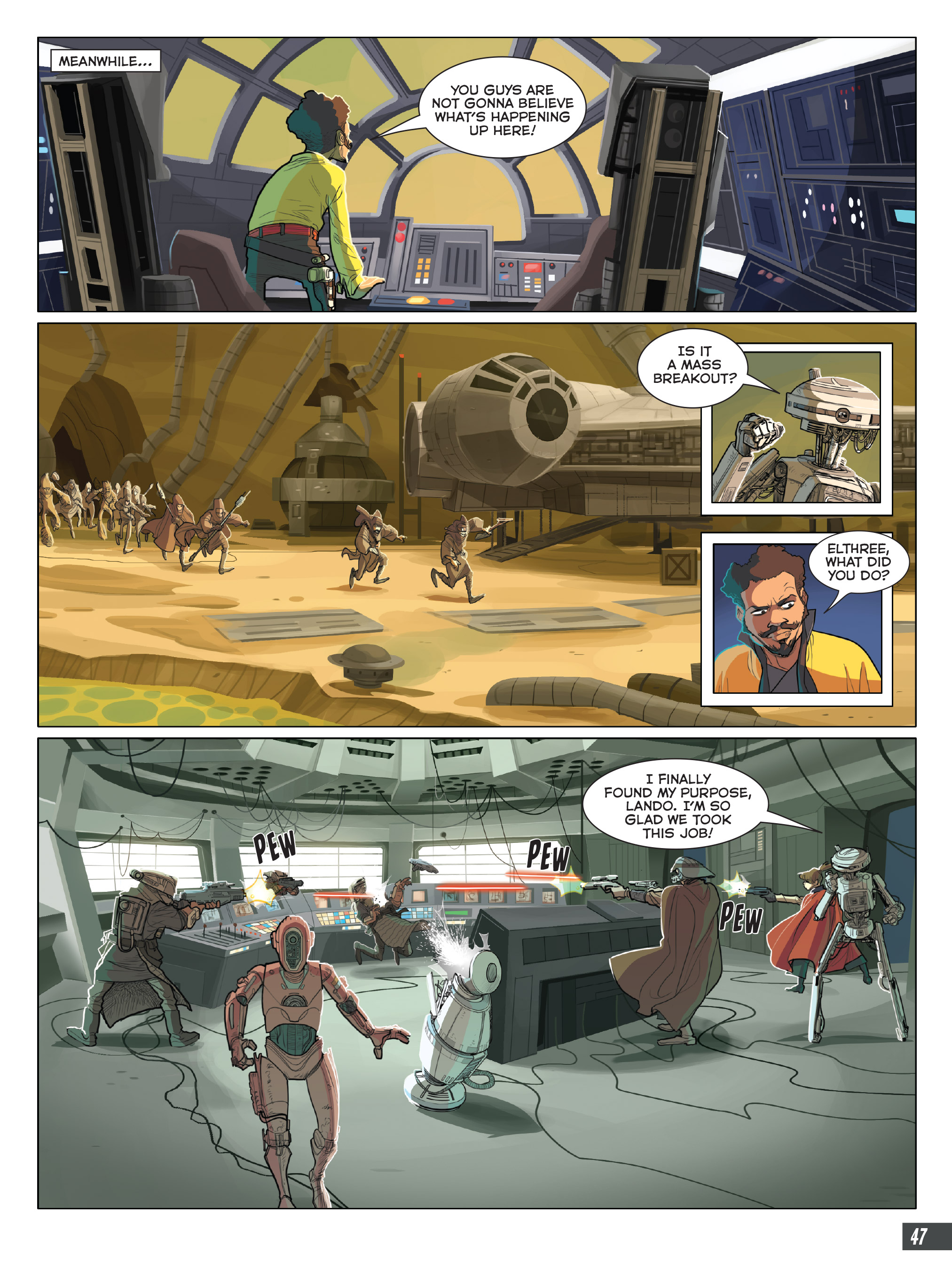 Read online Star Wars: Solo Graphic Novel Adaptation comic -  Issue # TPB - 46