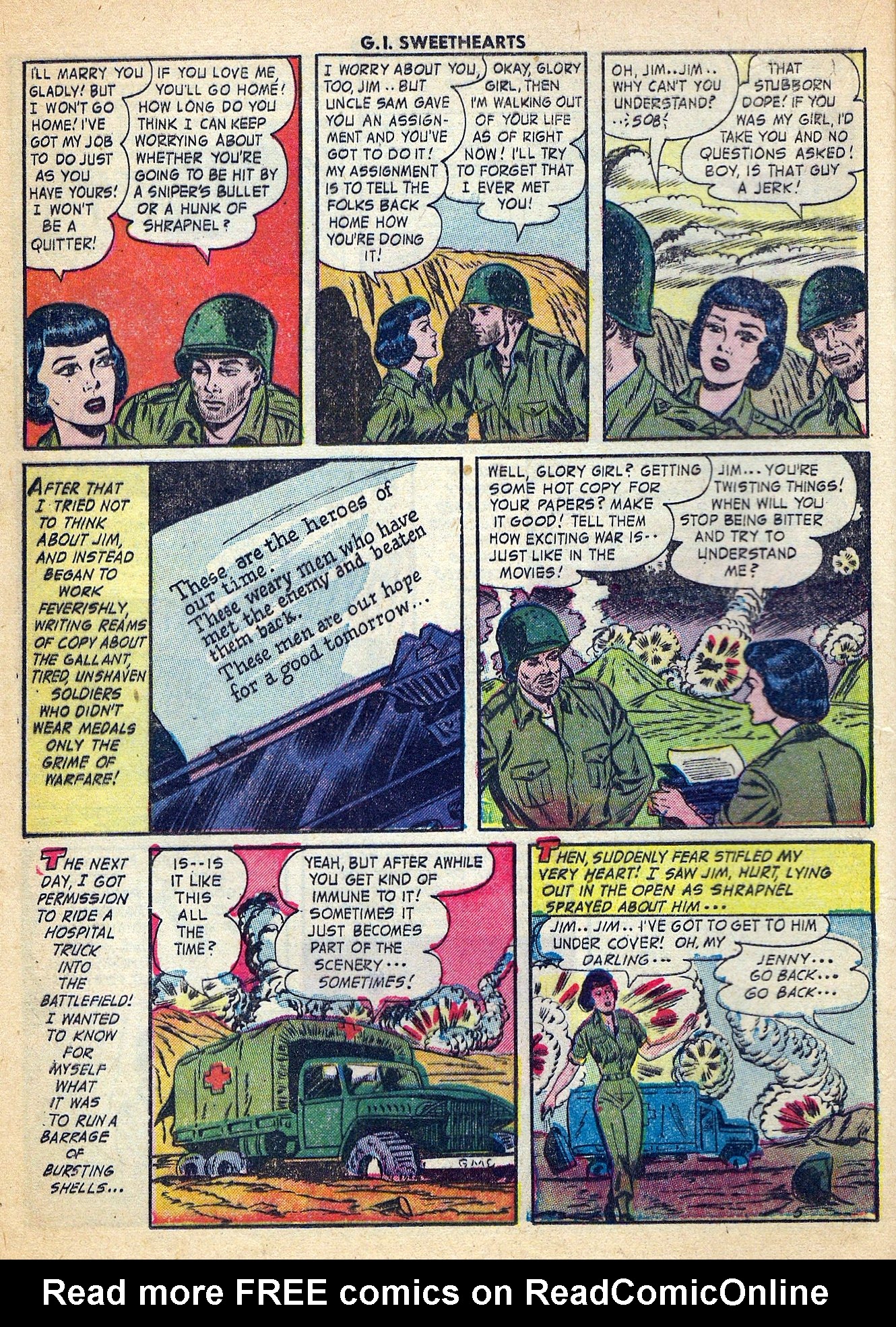 Read online G.I. Sweethearts comic -  Issue #32 - 16