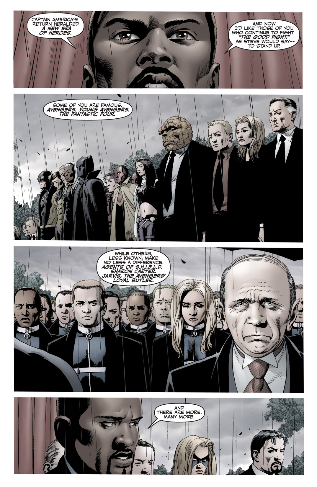 Read online Fallen Son: The Death of Captain America comic -  Issue #5 - 14