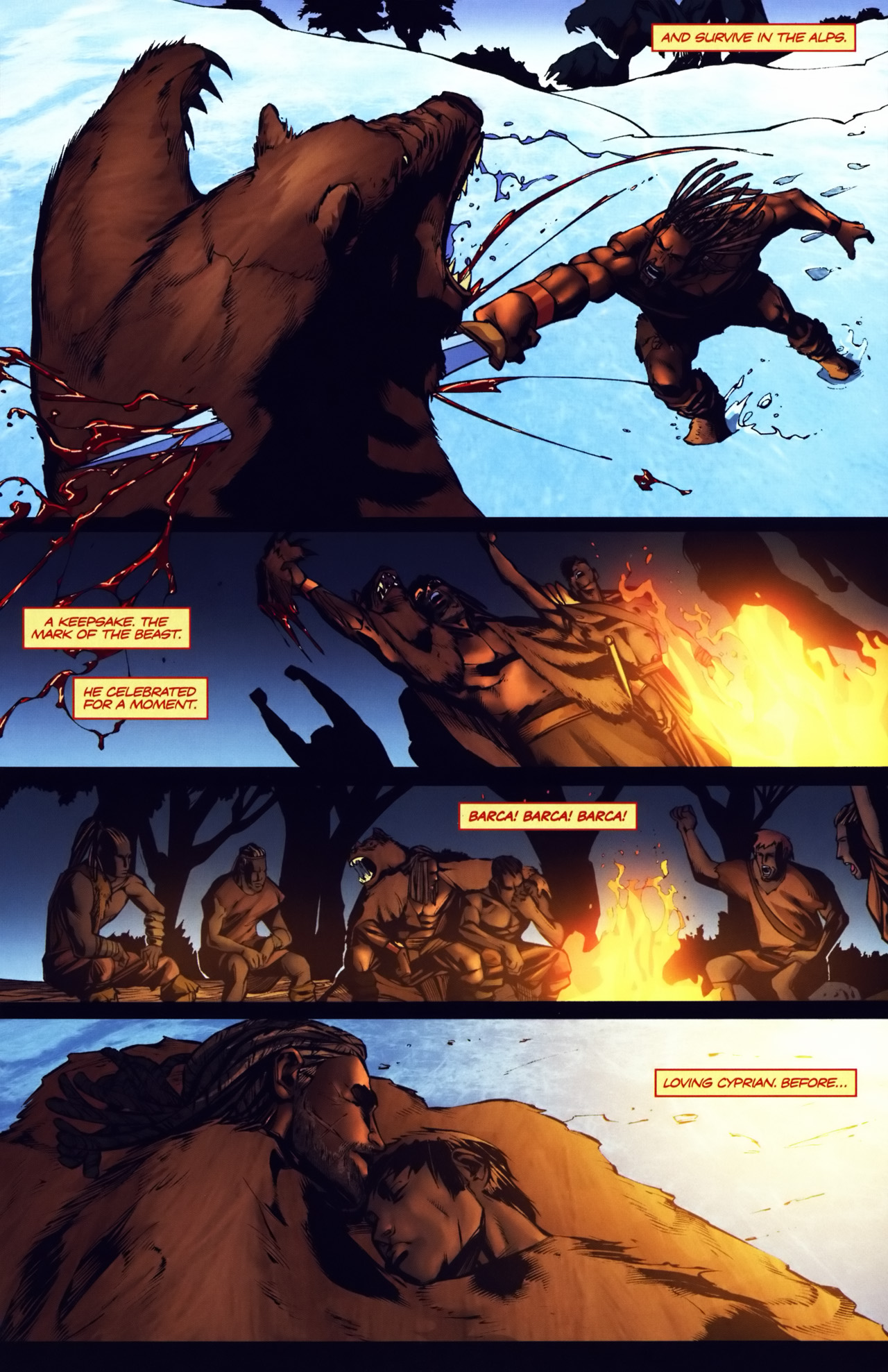 Read online Spartacus comic -  Issue #3 - 16