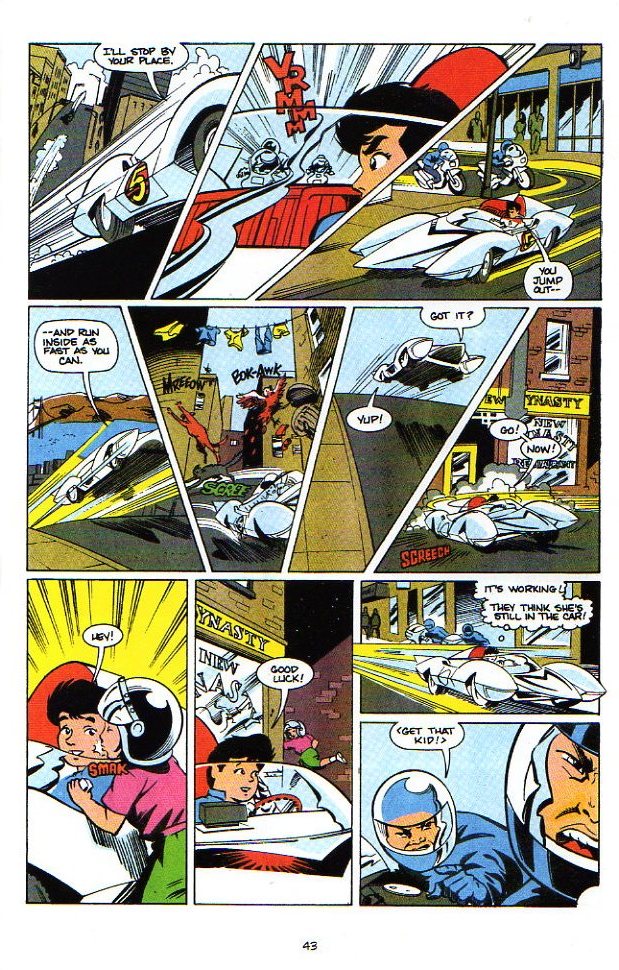 Read online Speed Racer (1987) comic -  Issue #33 - 18