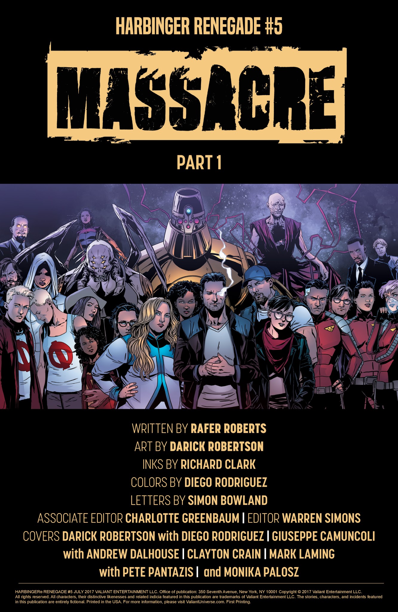 Read online Harbinger Renegade comic -  Issue #5 - 2