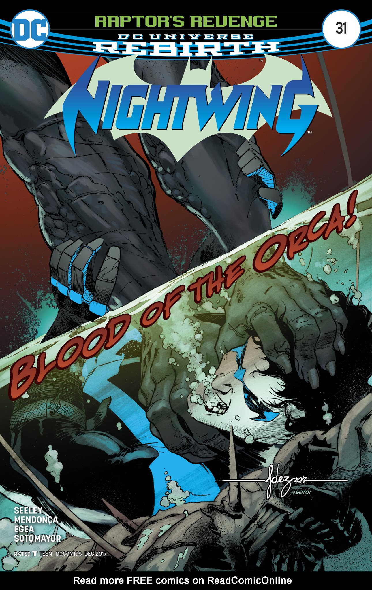 Read online Nightwing (2016) comic -  Issue #31 - 1