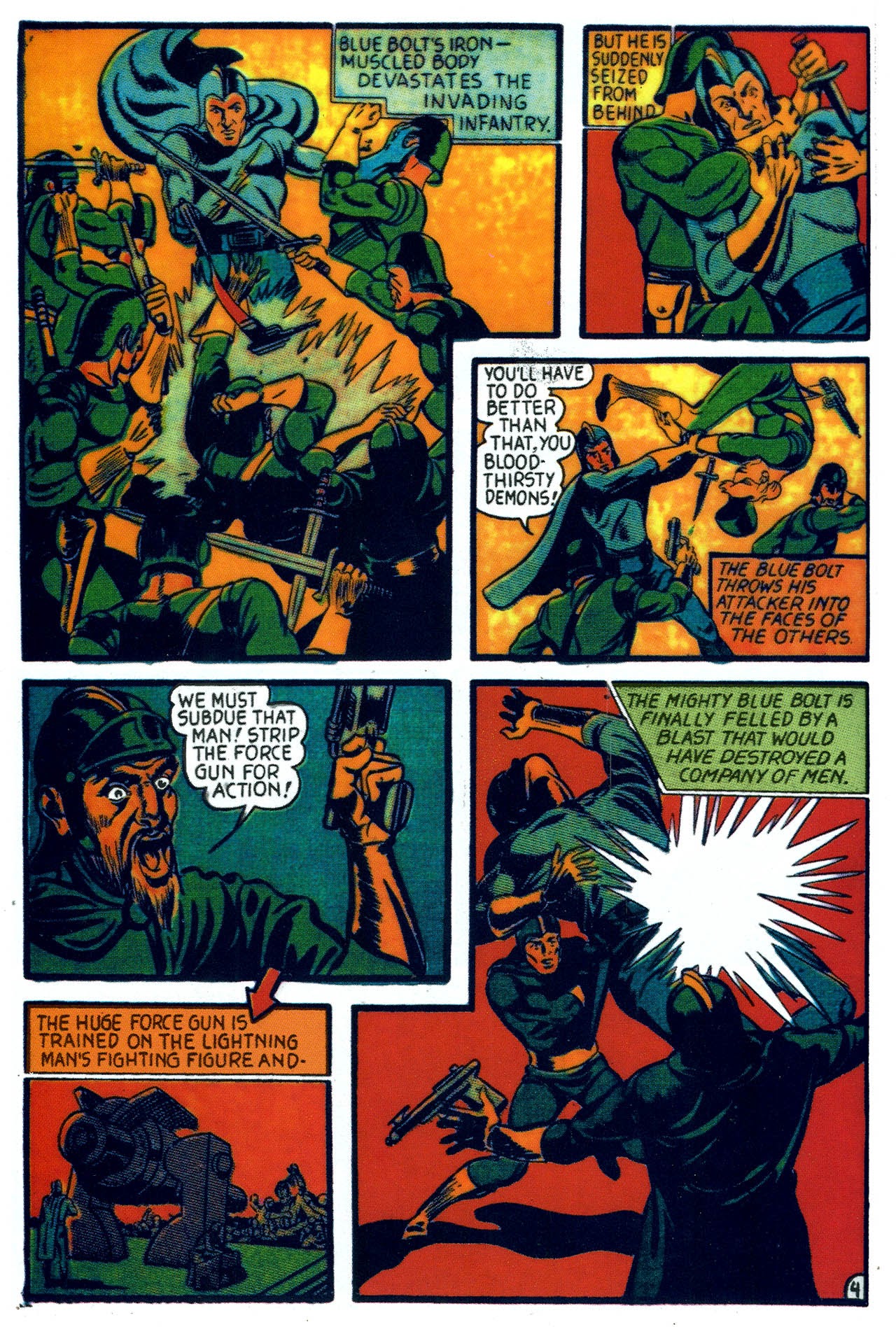 Read online Blue Bolt comic -  Issue # TPB - 15