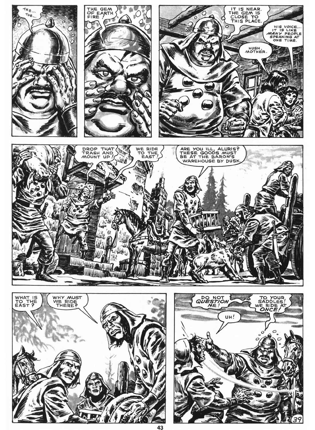 Read online The Savage Sword Of Conan comic -  Issue #158 - 45