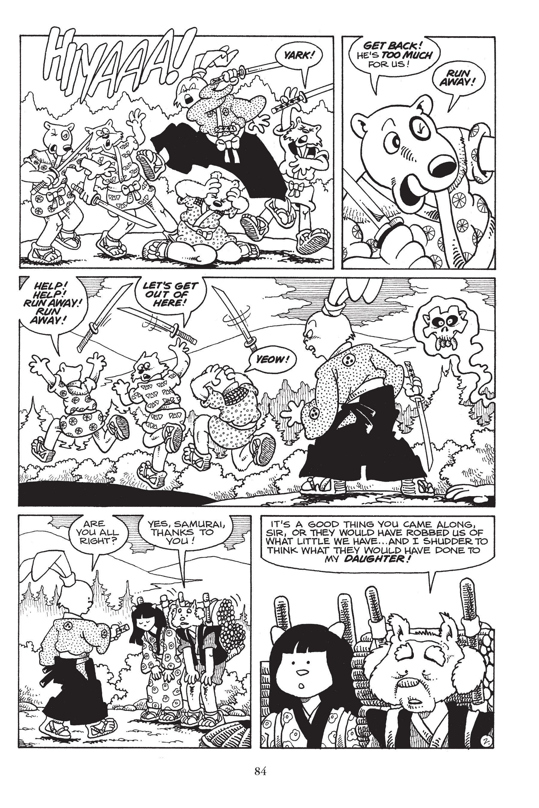 Read online Usagi Yojimbo (1987) comic -  Issue # _TPB 6 - 83