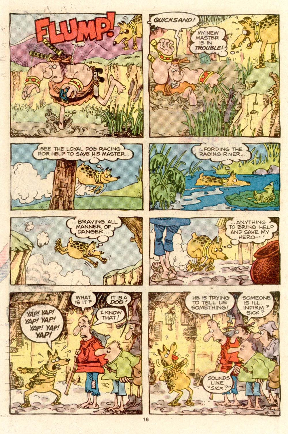 Read online Sergio Aragonés Groo the Wanderer comic -  Issue #29 - 16