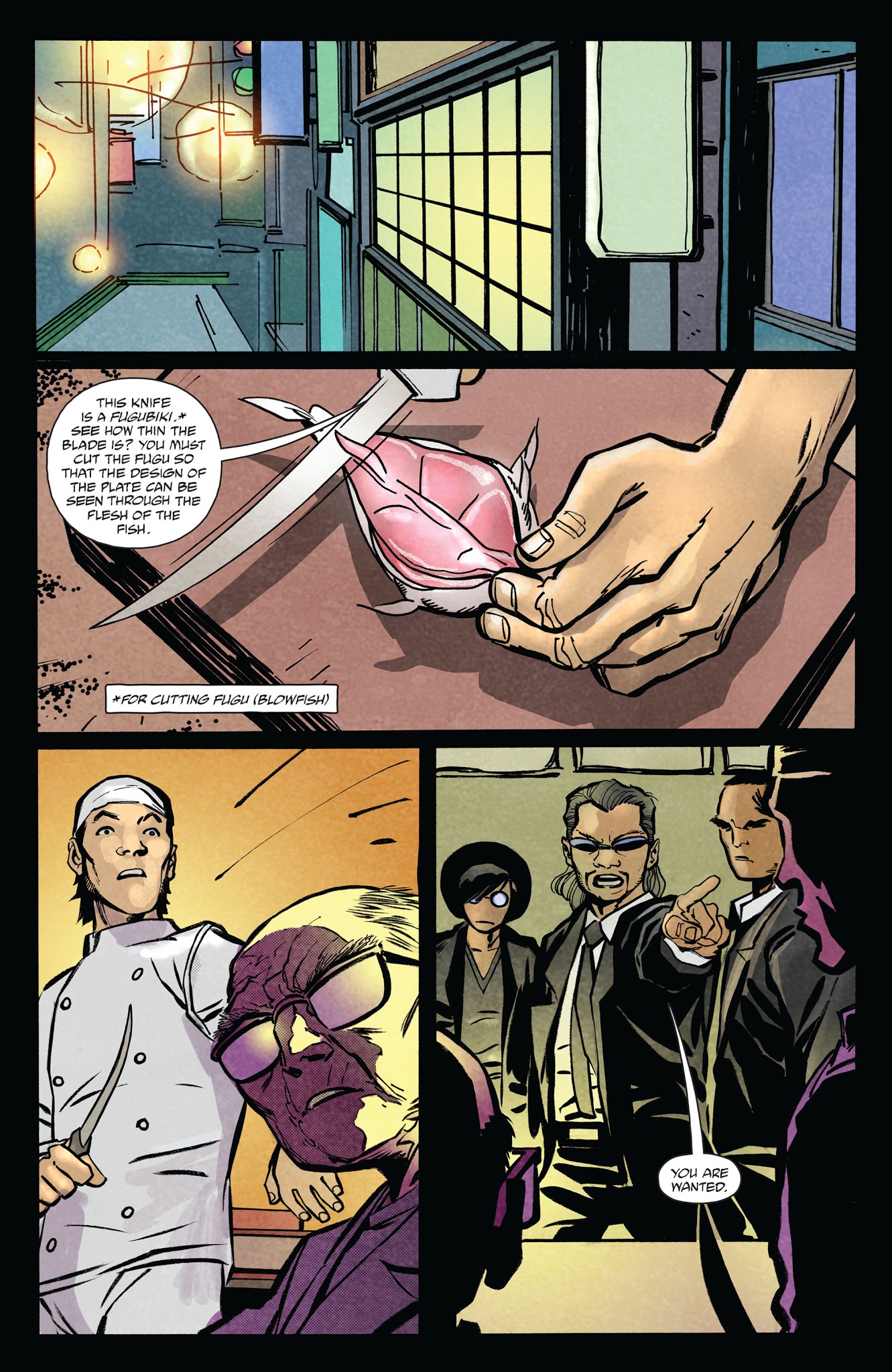 Read online Get Jiro!: Blood & Sushi comic -  Issue # TPB - 131