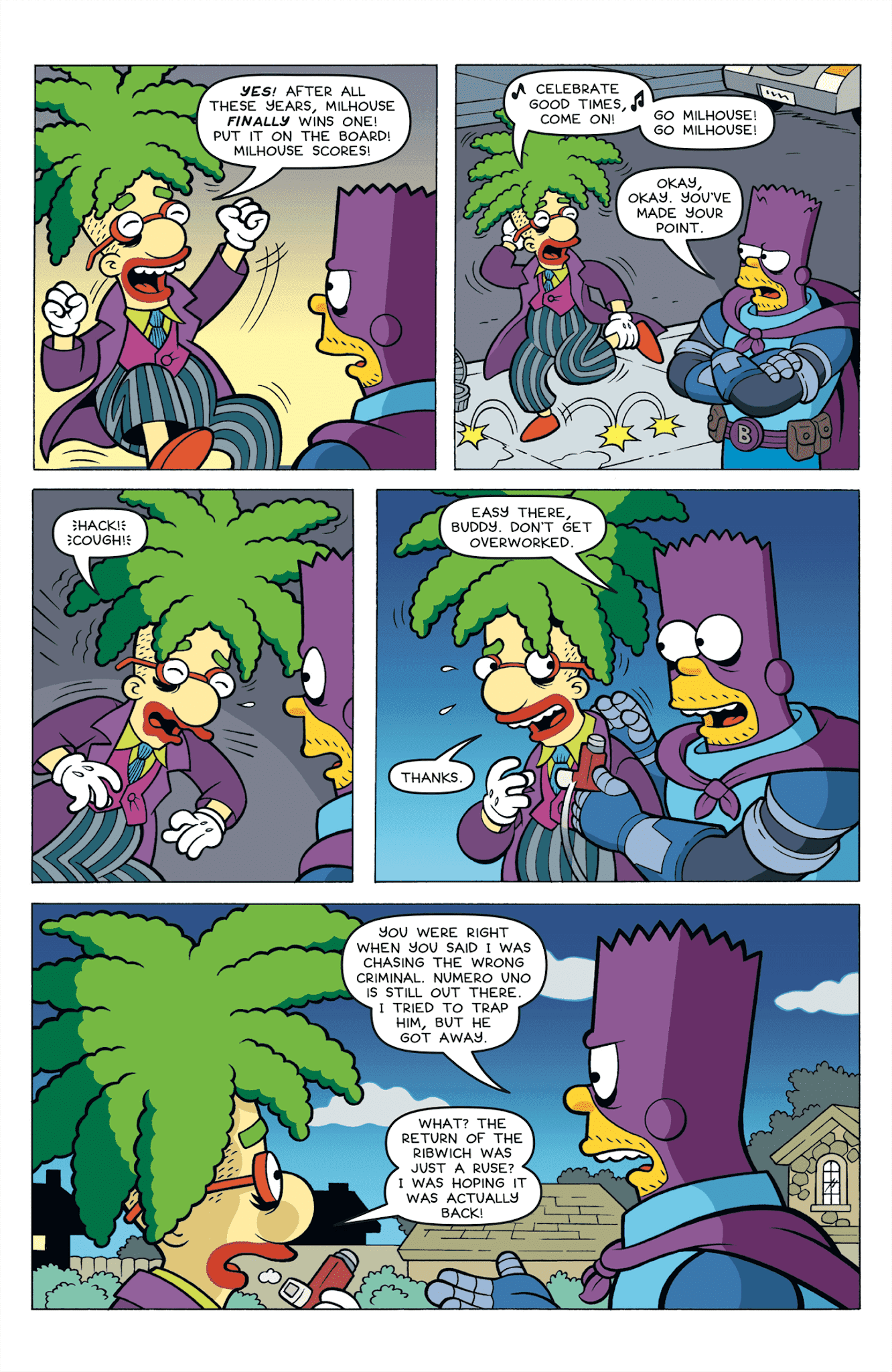 Read online Simpsons One-Shot Wonders: Bartman Spectacularly Super Secret Saga comic -  Issue #2 - 21