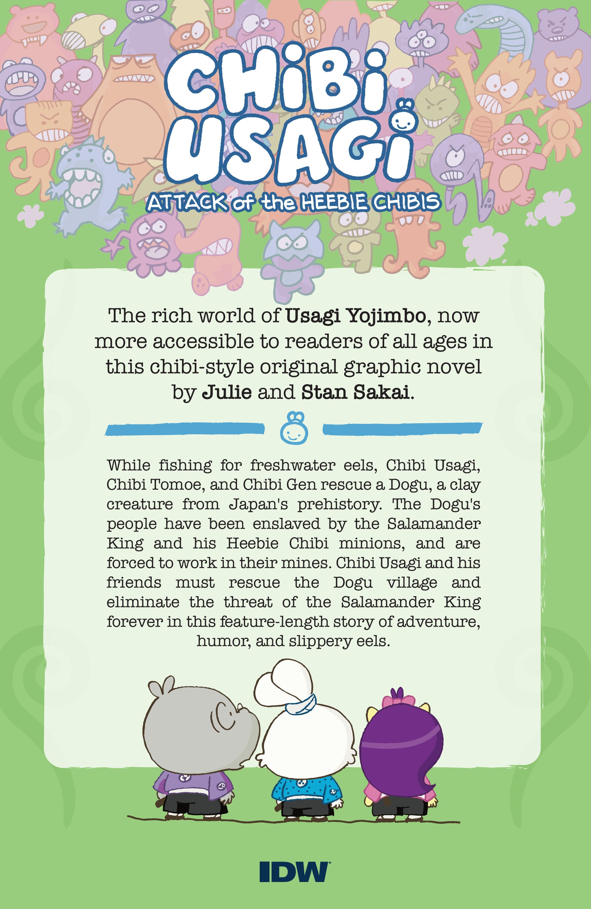 Read online Chibi-Usagi: Attack of the Heebie Chibis comic -  Issue # TPB - 144
