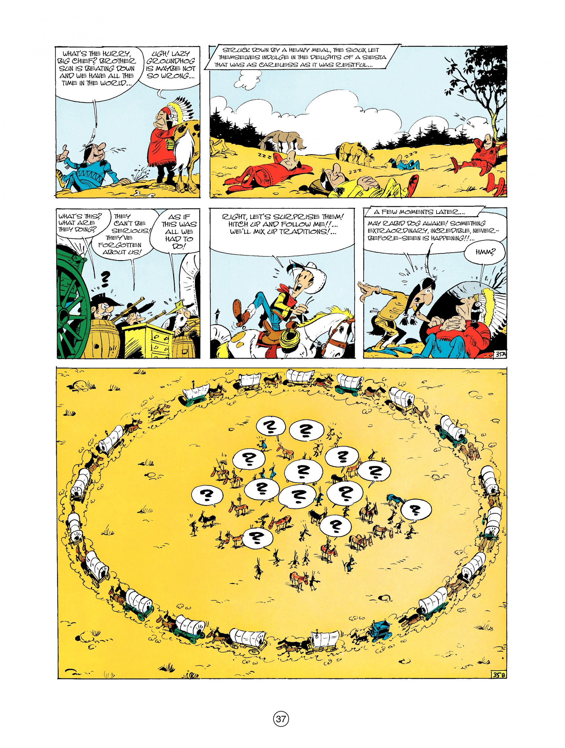 Read online A Lucky Luke Adventure comic -  Issue #9 - 37