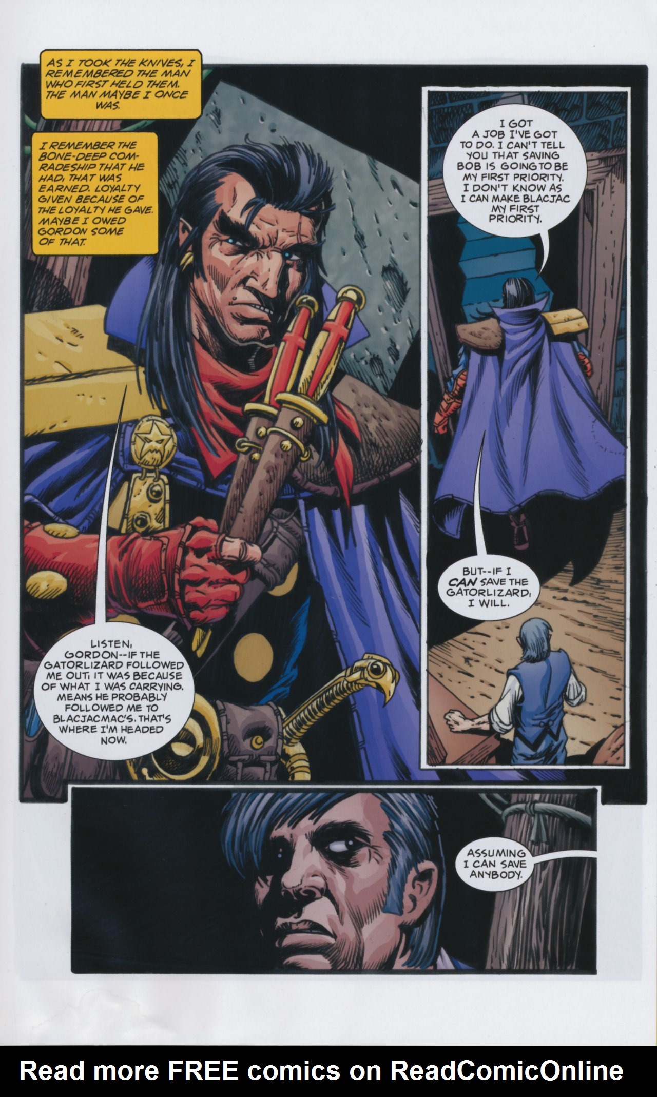Read online GrimJack: The Manx Cat comic -  Issue #5 - 19