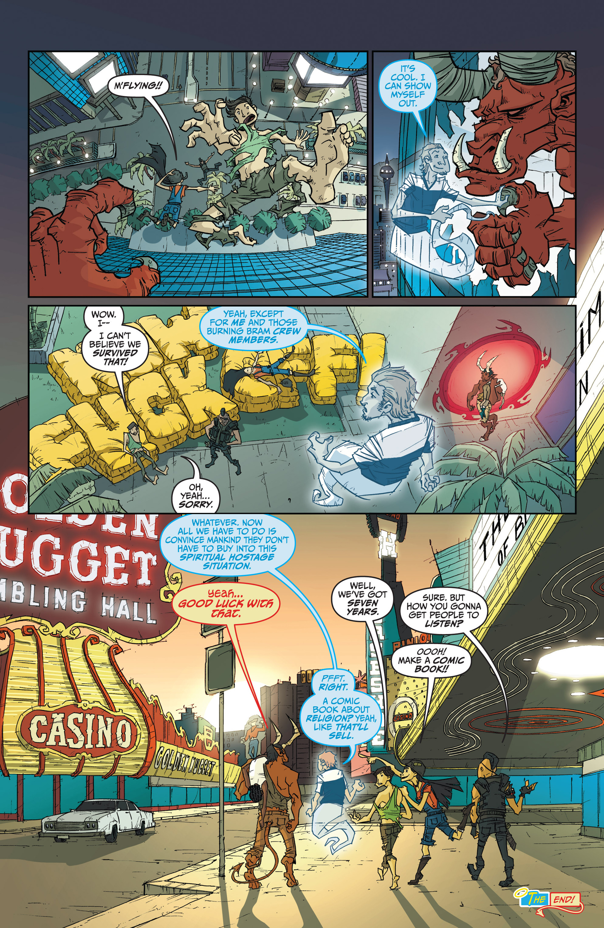 Read online The End Times of Bram and Ben comic -  Issue #4 - 27