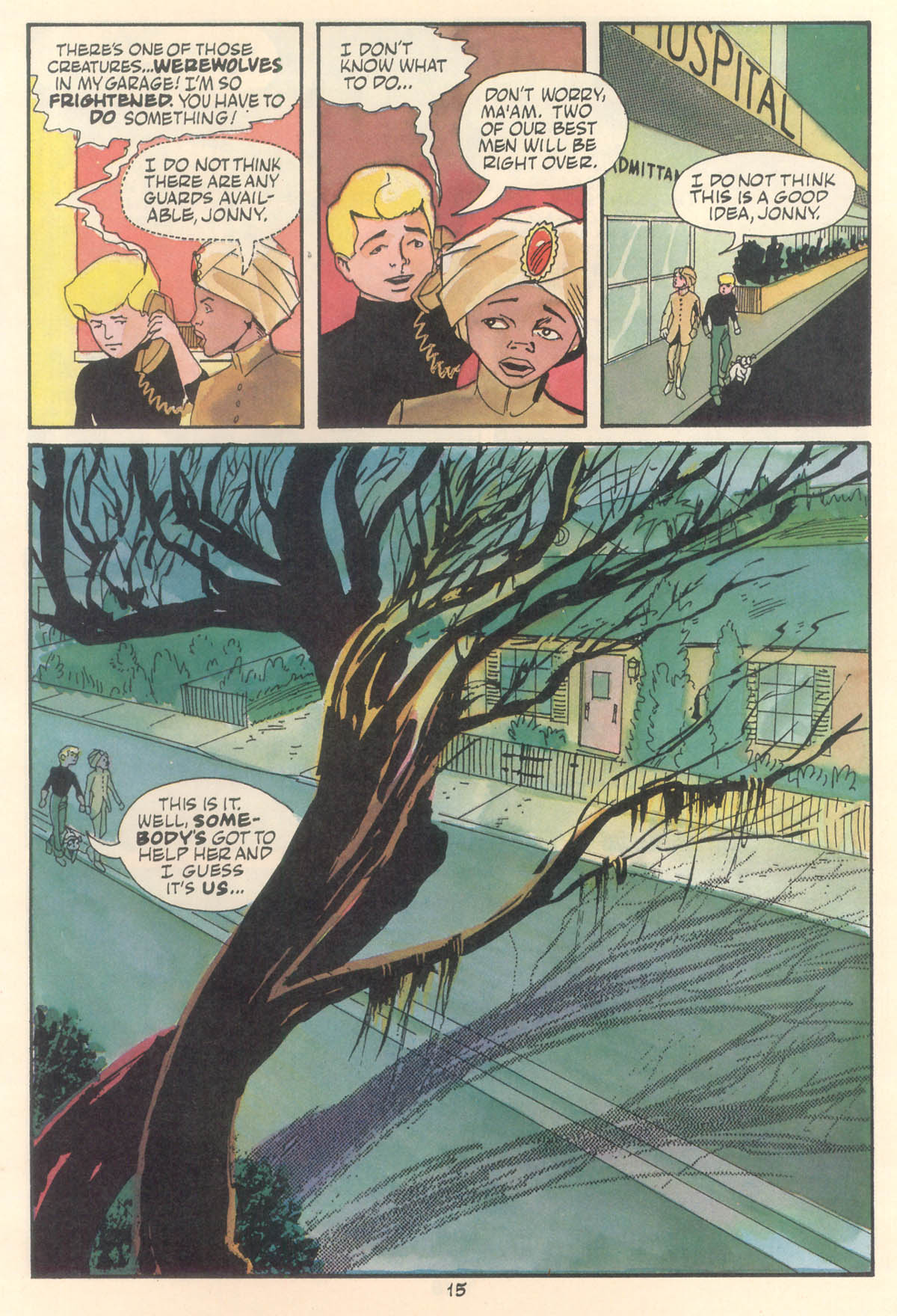 Read online Jonny Quest comic -  Issue #16 - 17