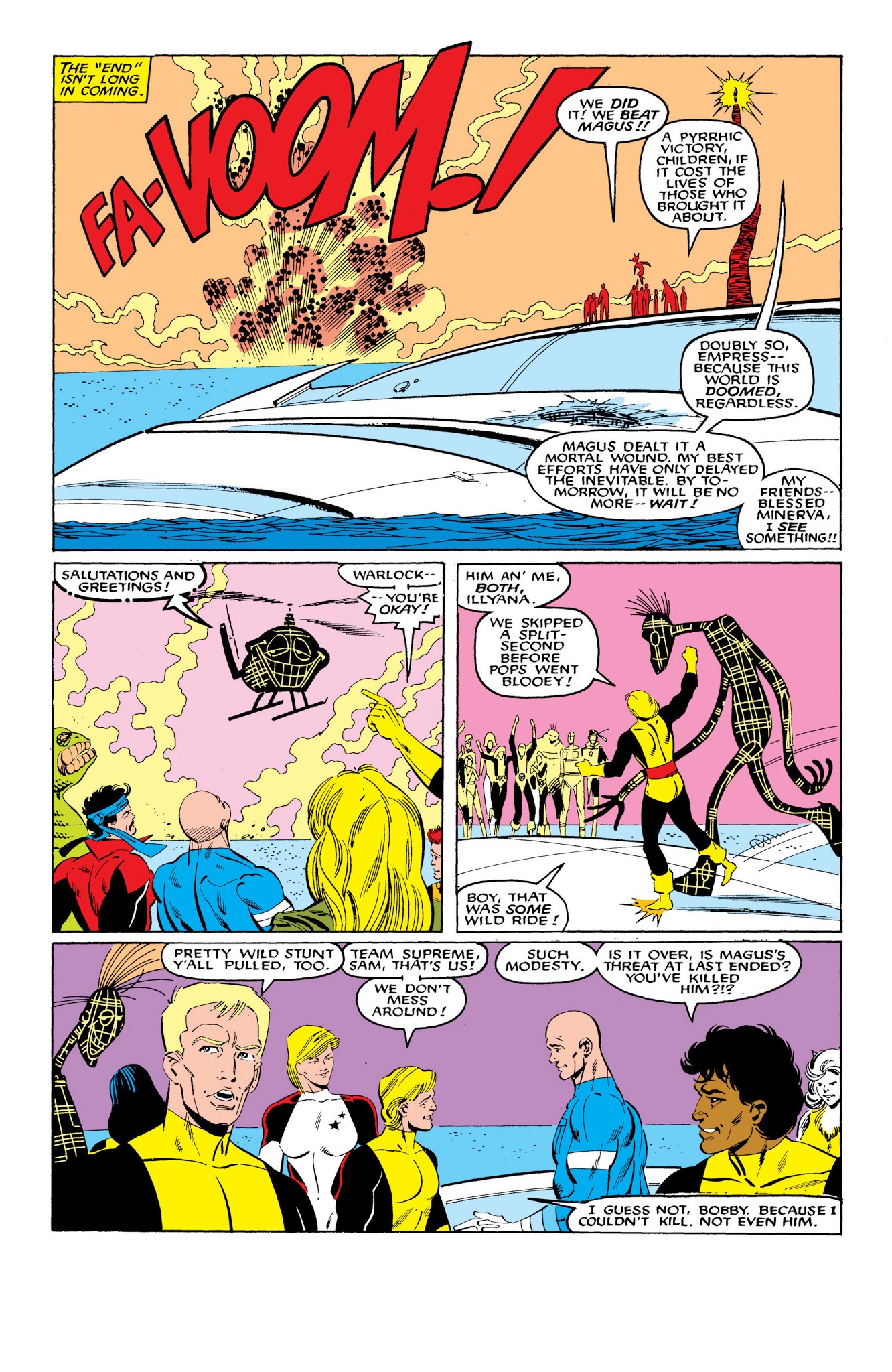 Read online New Mutants Classic comic -  Issue # TPB 7 - 90