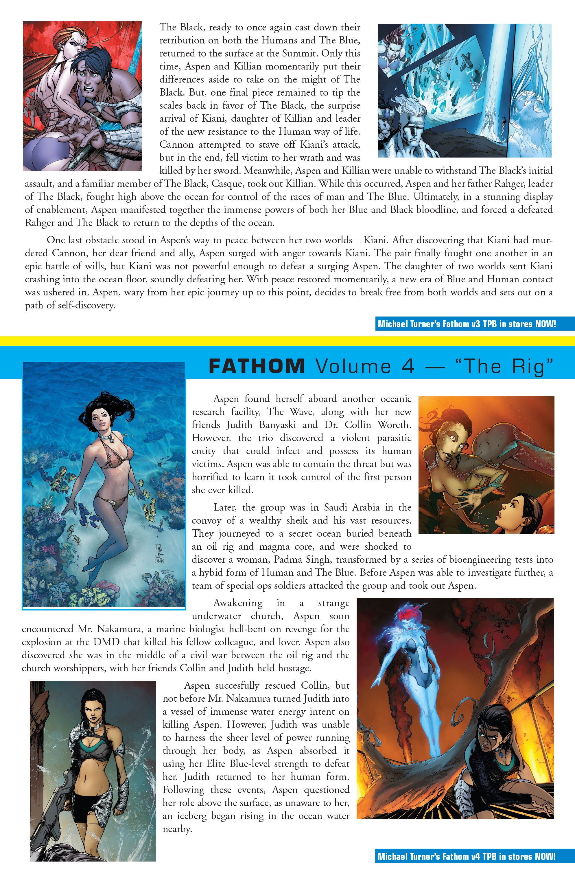 Read online Michael Turner's Fathom Primer comic -  Issue # Full - 17