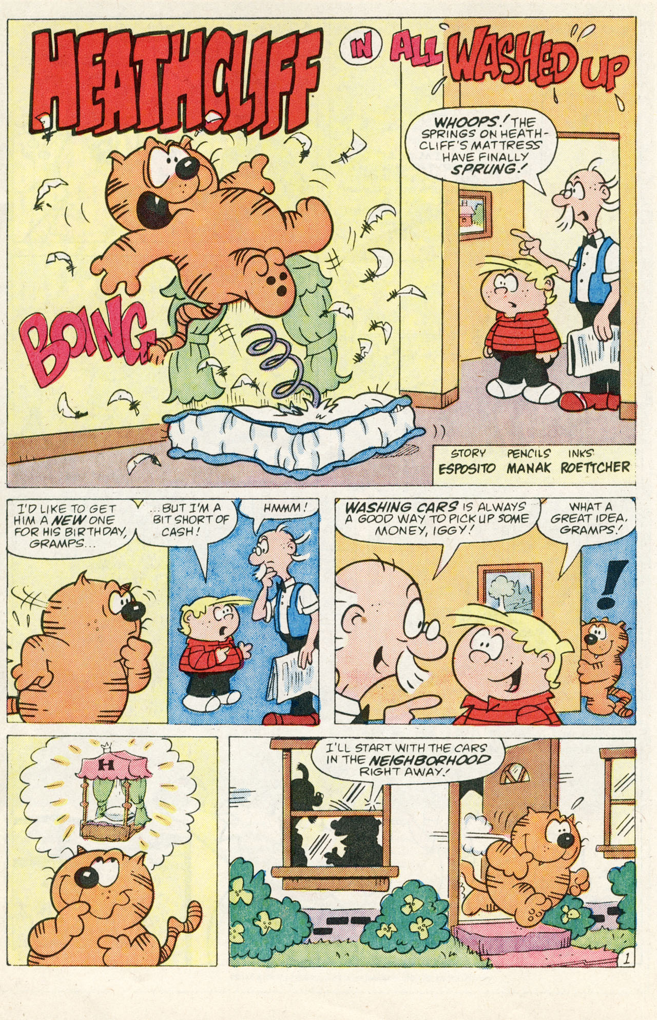 Read online Heathcliff comic -  Issue #20 - 16