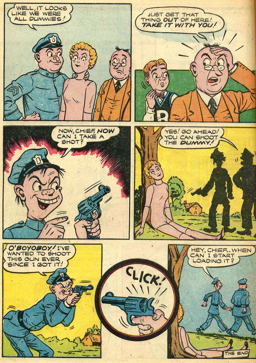 Read online Pep Comics comic -  Issue #64 - 13
