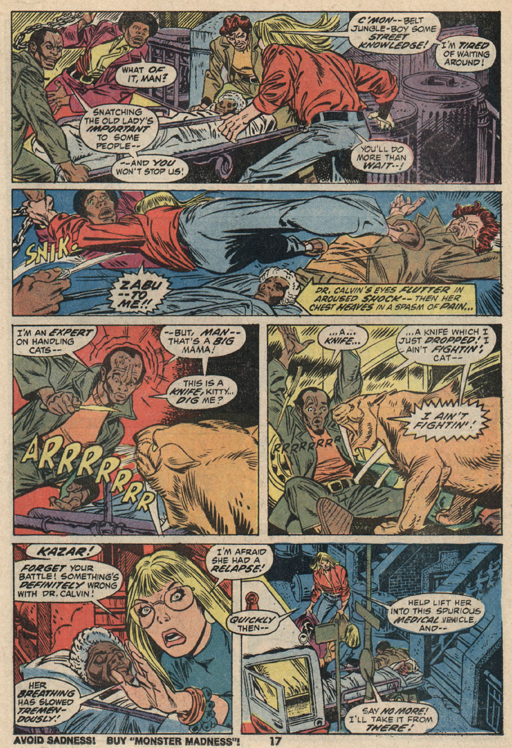Read online Astonishing Tales (1970) comic -  Issue #15 - 13