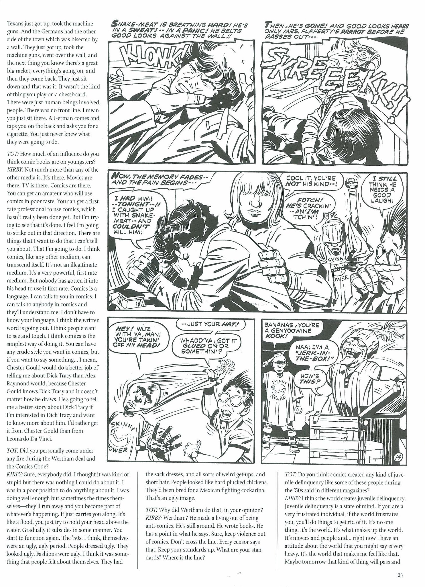 Read online The Jack Kirby Collector comic -  Issue #52 - 24