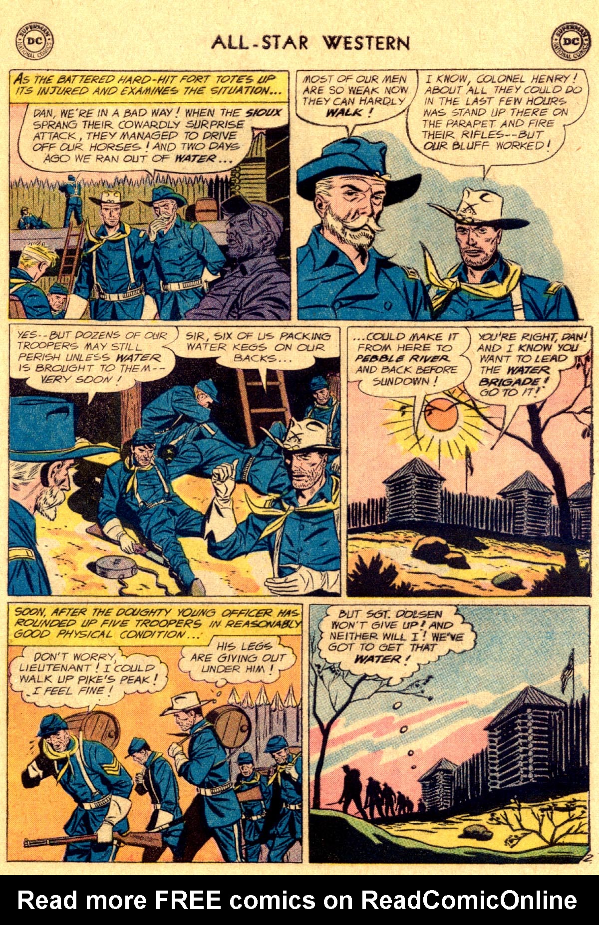 Read online All-Star Western (1951) comic -  Issue #112 - 17