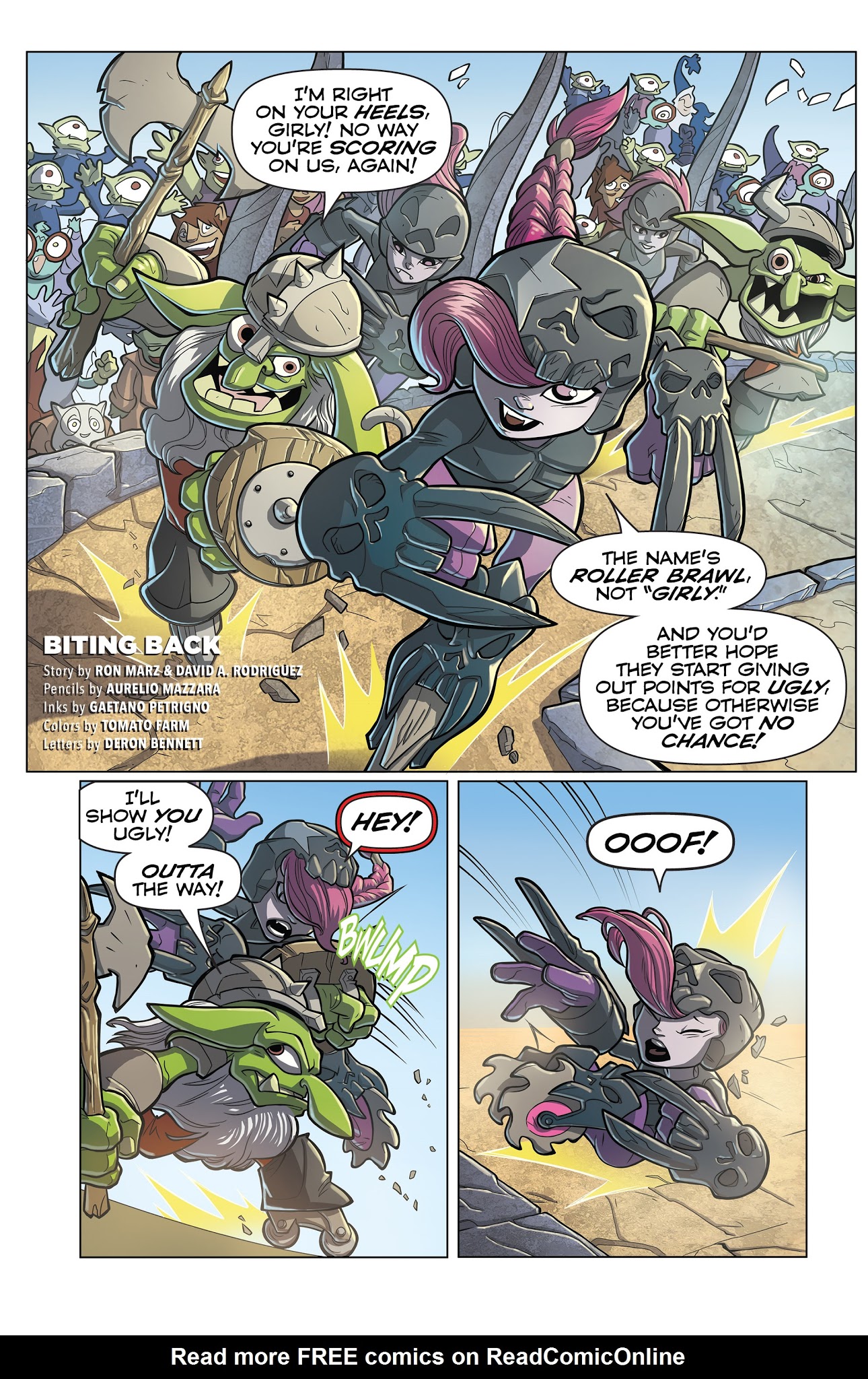 Read online Skylanders Quarterly-Spyro & Friends: Biting Back comic -  Issue # Full - 18