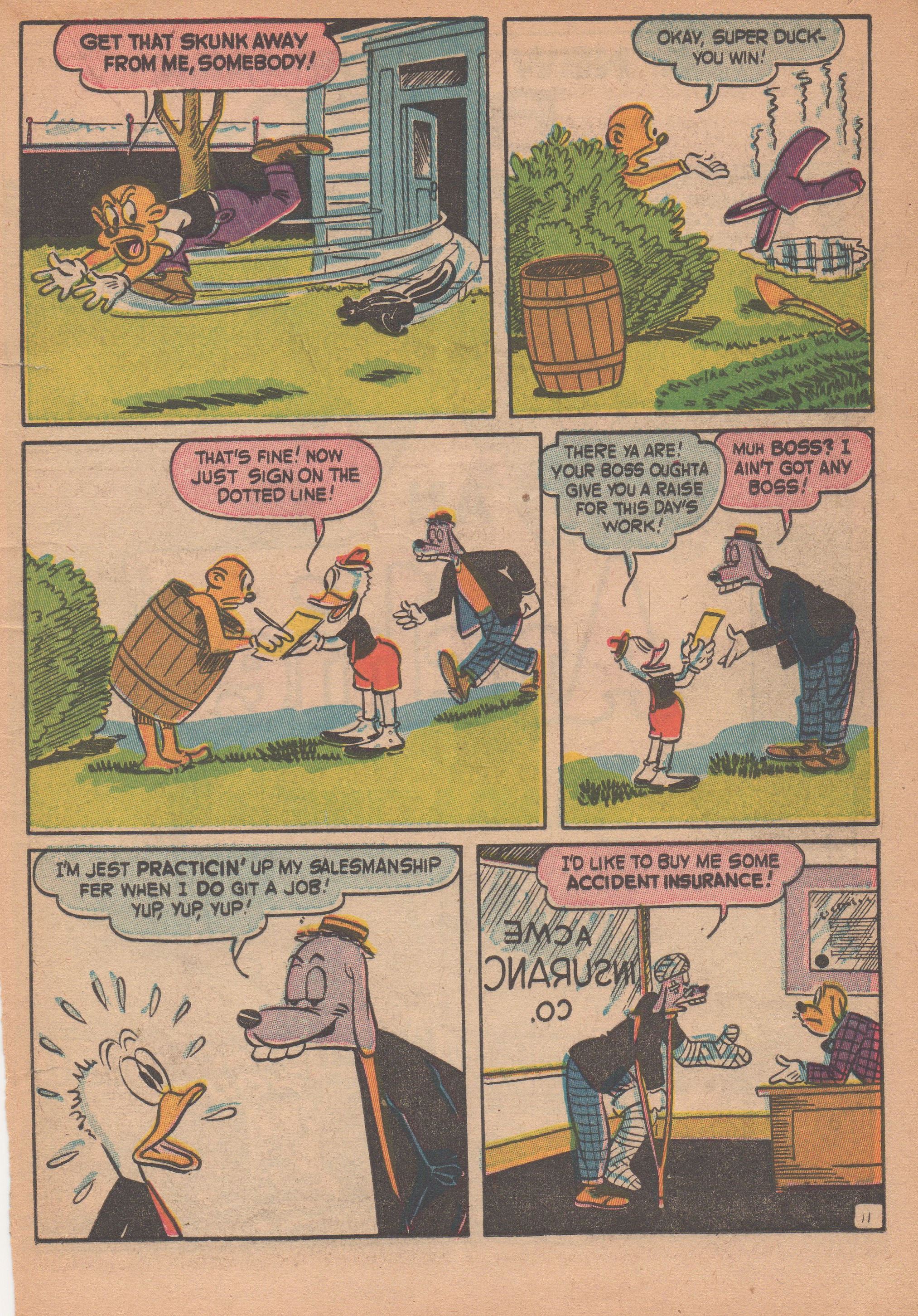 Read online Super Duck Comics comic -  Issue #6 - 27