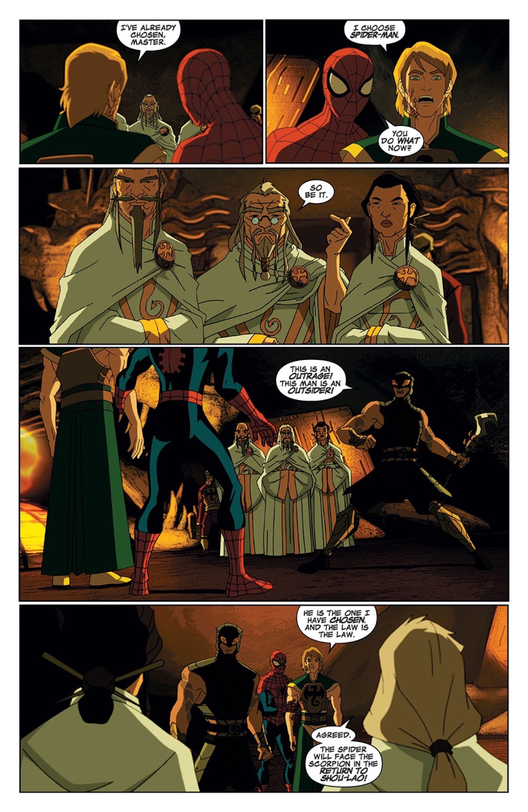 Marvel Universe Ultimate Spider-Man: Web Warriors issue 5 - Page 12