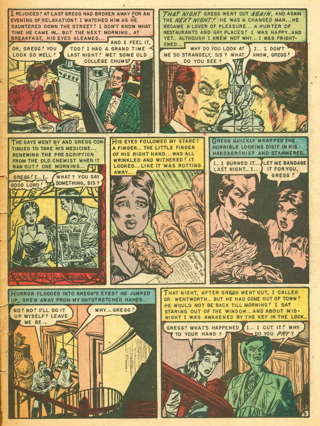 Read online Tales From The Crypt (1950) comic -  Issue #20 - 24