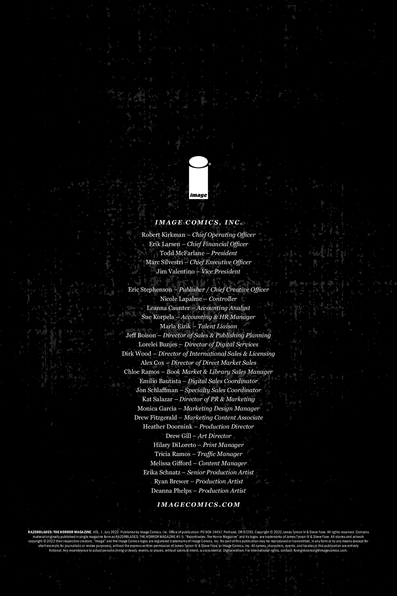 Read online Razorblades: The Horror Magazine comic -  Issue # _Year One Omnibus (Part 1) - 5