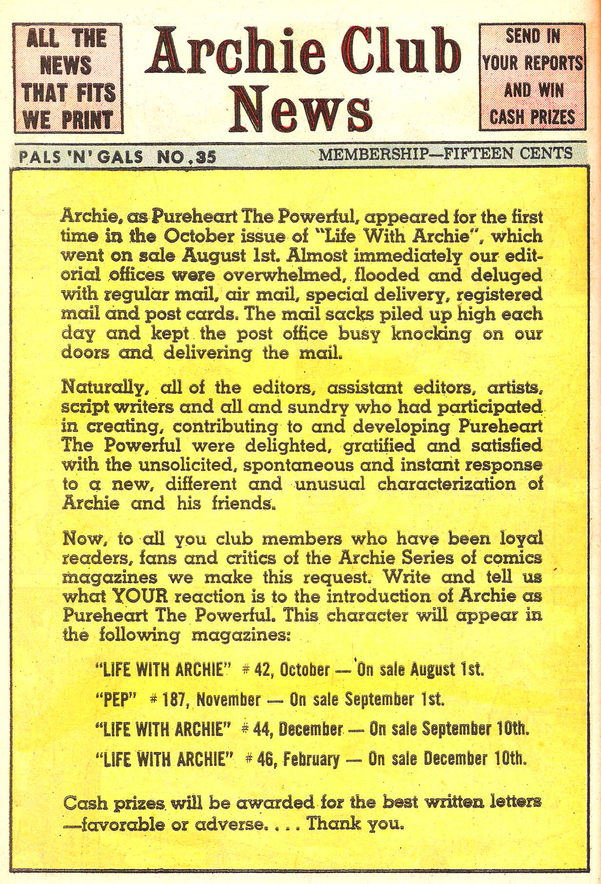 Read online Archie's Pals 'N' Gals (1952) comic -  Issue #35 - 32