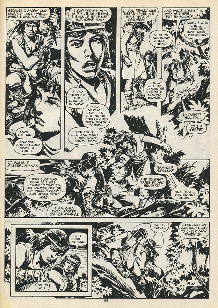 Read online The Savage Sword Of Conan comic -  Issue #192 - 55