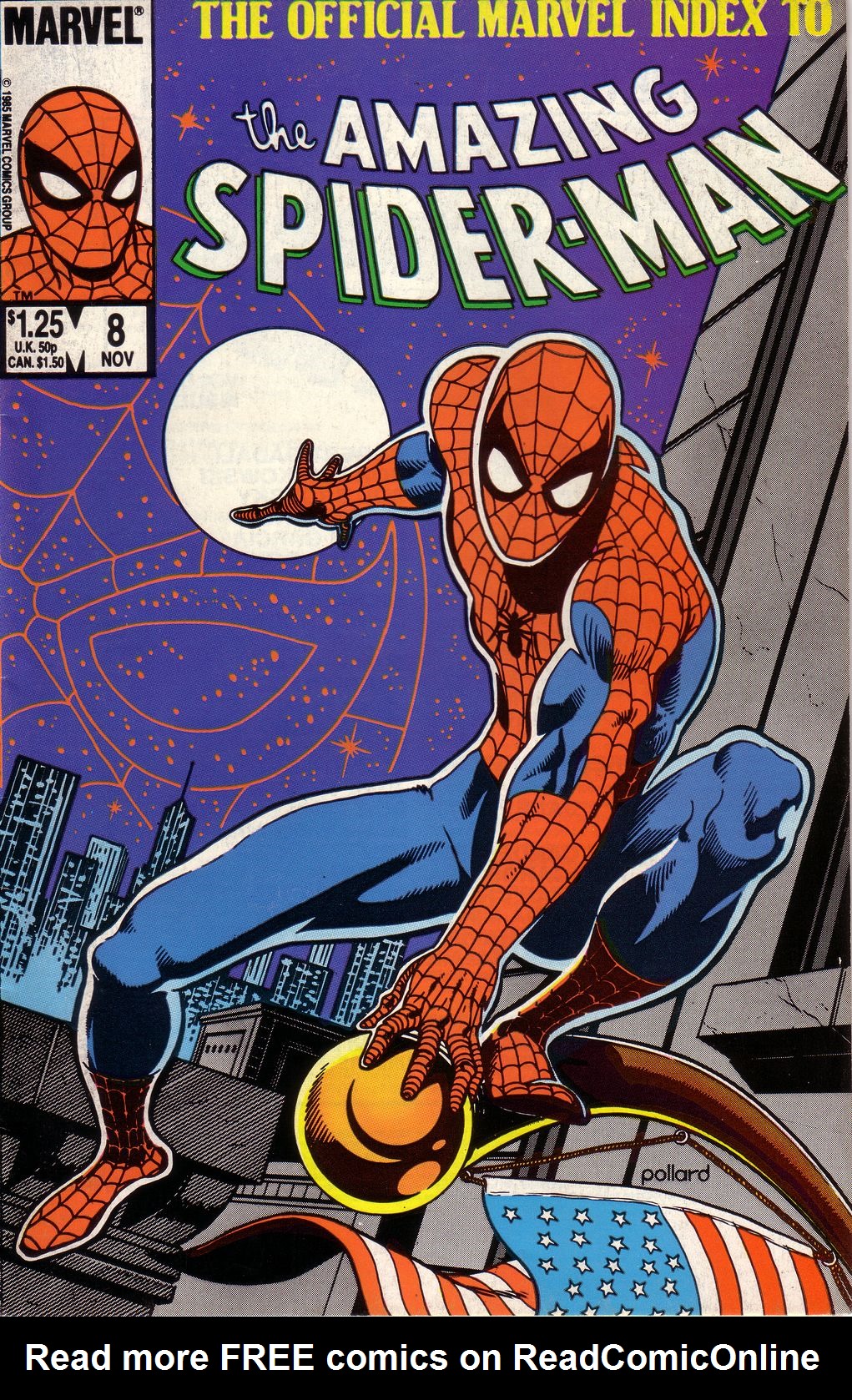 Read online The Official Marvel Index to The Amazing Spider-Man comic -  Issue #8 - 1