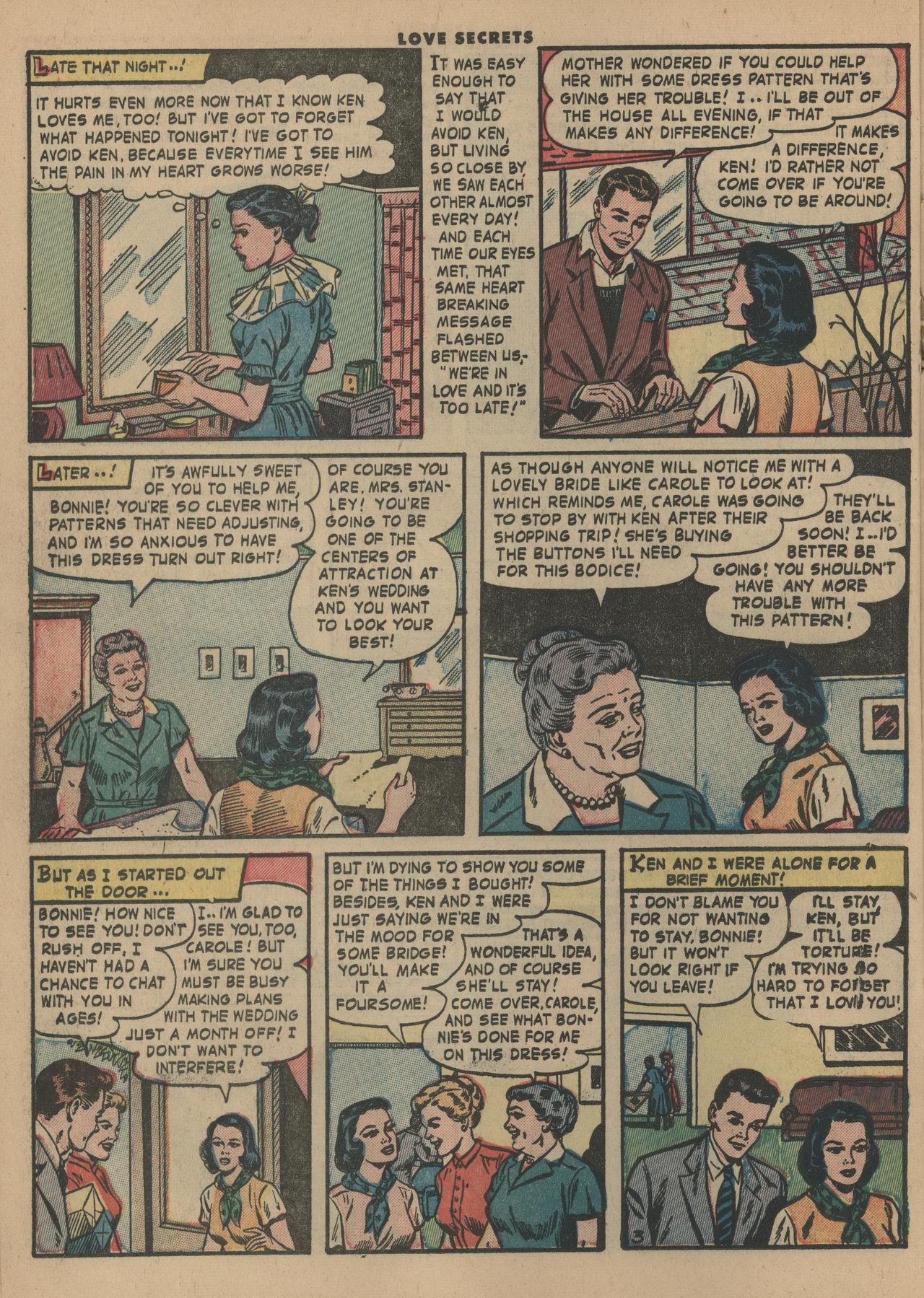 Read online Love Secrets (1953) comic -  Issue #33 - 14