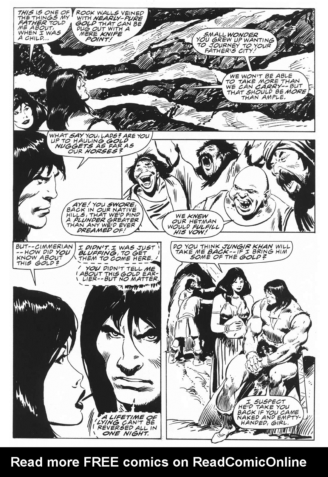Read online The Savage Sword Of Conan comic -  Issue #235 - 41
