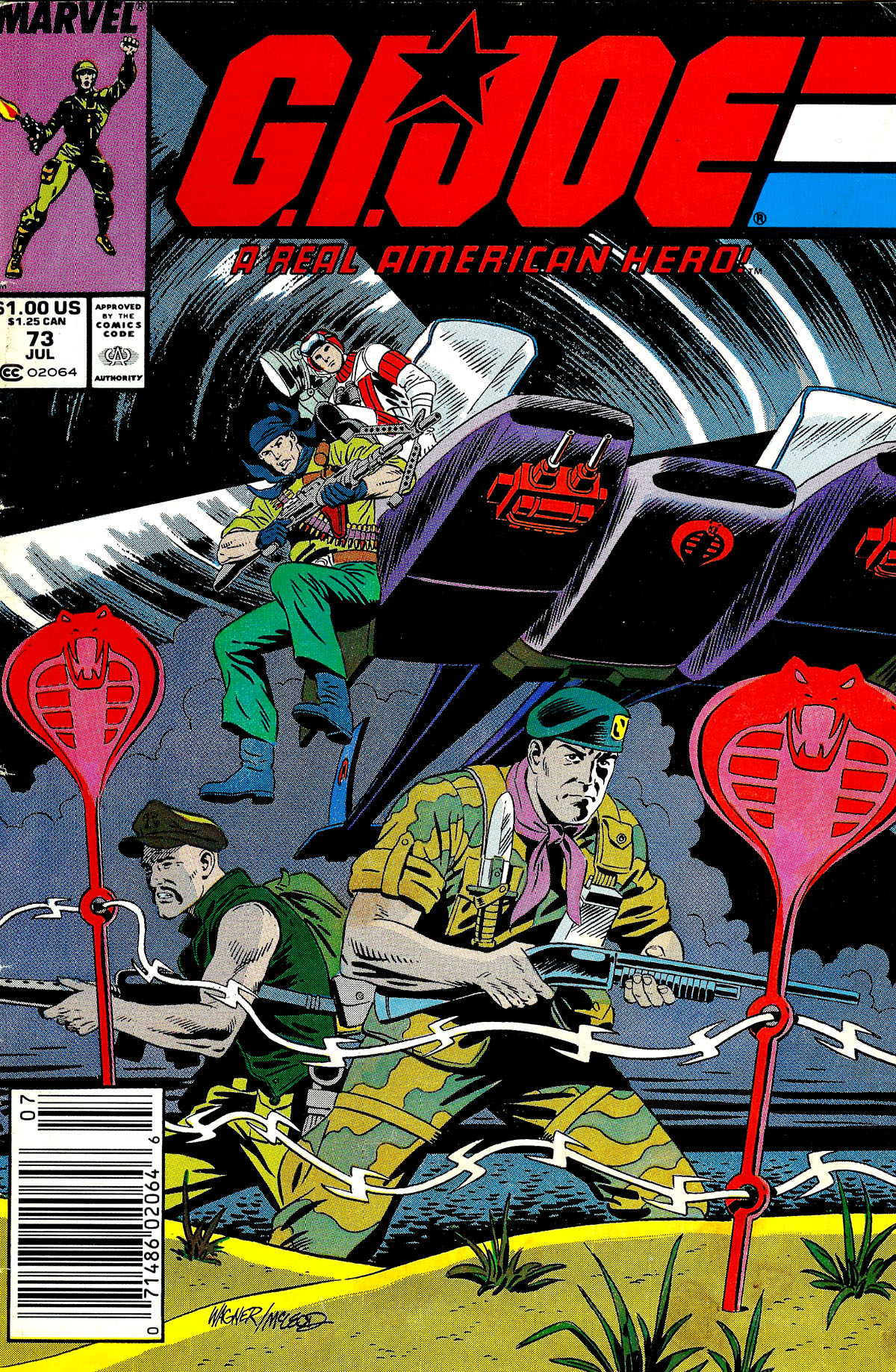 Read online G.I. Joe: A Real American Hero comic -  Issue #73 - 1