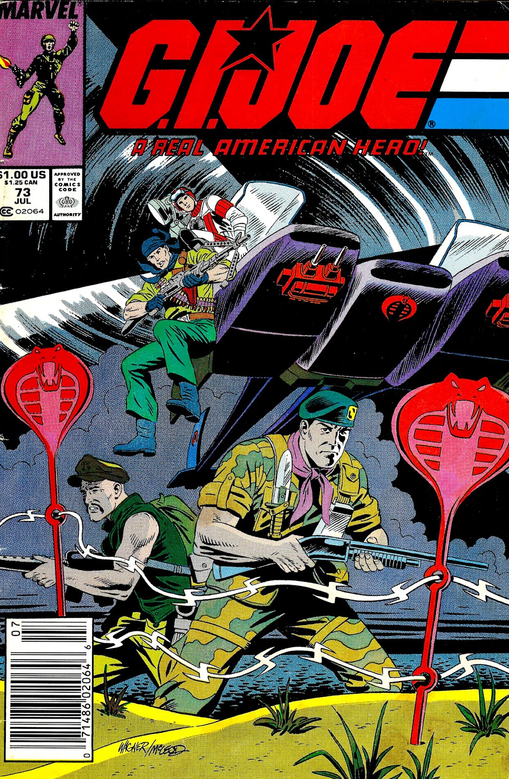 G.I. Joe: A Real American Hero issue 73 - Page 1