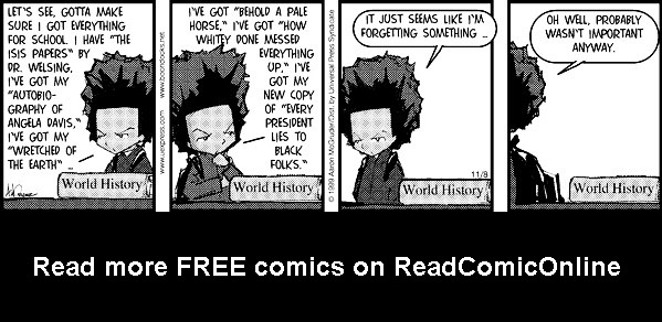 Read online The Boondocks Collection comic -  Issue # Year 1999 - 204