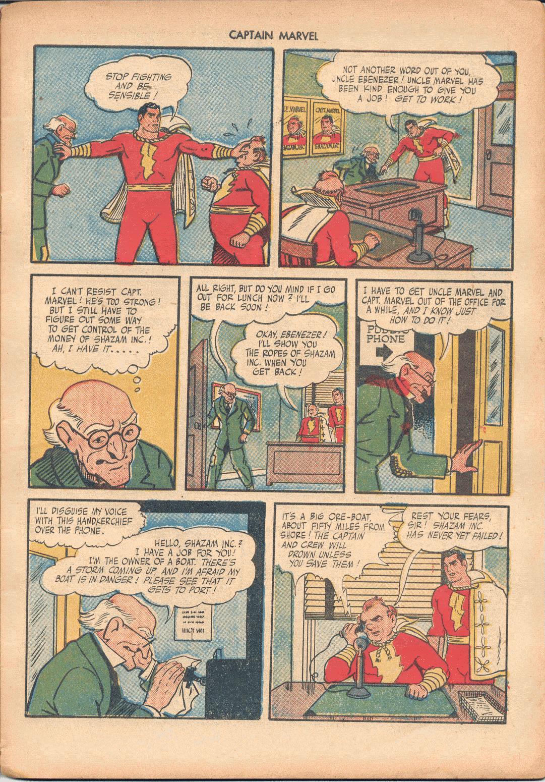 Read online Captain Marvel Adventures comic -  Issue #53 - 7