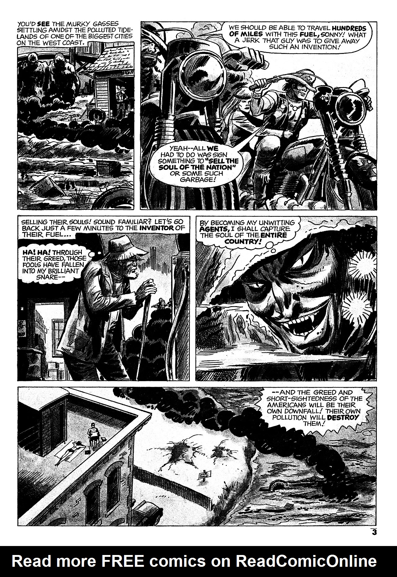 Read online Nightmare (1970) comic -  Issue #1 - 4