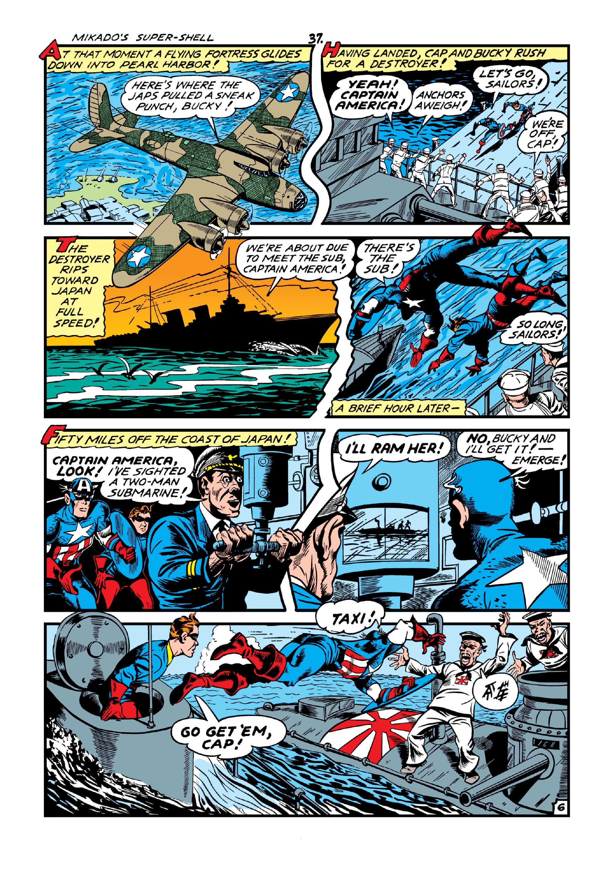 Read online Marvel Masterworks: Golden Age Captain America comic -  Issue # TPB 5 (Part 2) - 13