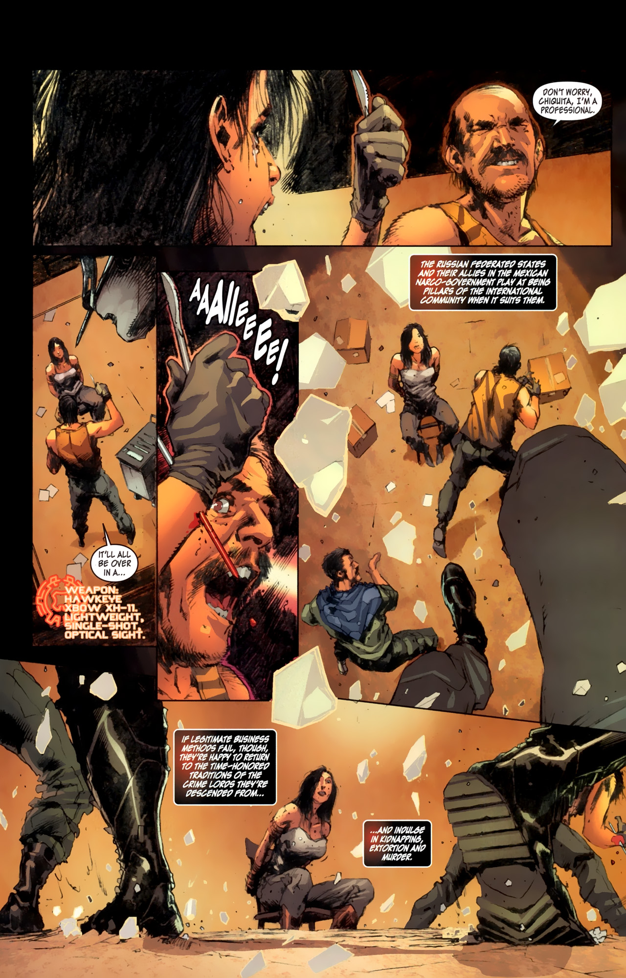 Read online Deus Ex comic -  Issue #1 - 6